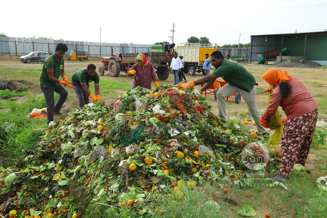 Organic material processing